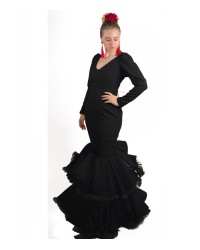 Women's Spanish Dress 2024 <b>Colour - Black , Size - 36</b>