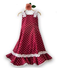 Girls Flamenco Dress, Size 6 <b>Colour - Picture, Size - 6</b>