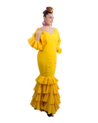 Woman's Flamenco Dress, Size 42 <b>Colour - Picture, Size - 42</b>