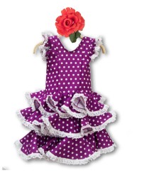 Girls Spanish Dress, Size 1 <b>Colour - Picture, Size - 1</b>
