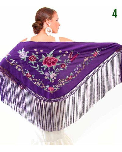 Flamenco Shawl Embroidery
