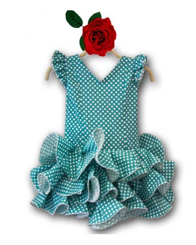 Girls Spanish Dress, Size 0