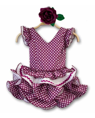 Flamenco Dress for Girls, Size 4