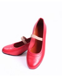 Flamenco Shoes With Nails <b>Colour - Red, Size - 26</b>