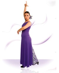 Flamenco costume for dancing <b>Colour - Purple, Size - 40</b>