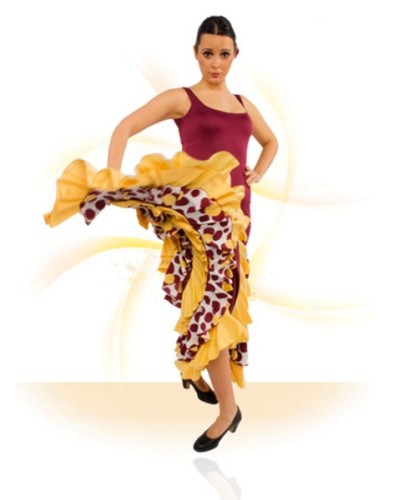 Flamenco dancing dress