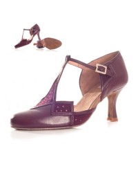 Ballroom dancing shoes, model 573024 <b>Colour - Purple, Size - 36</b>