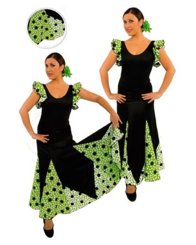 Flamenco skirt for girls model EF076