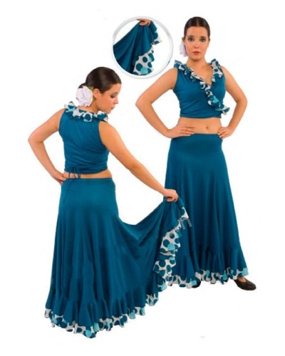 Flamenco dancing skirt for girls model EF092