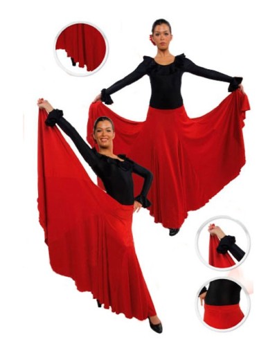 Flamenco skirt for girls model EF105