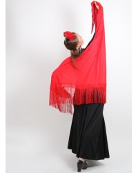 Manton Baile Liso. <b>Colour - Red, Size - L</b>