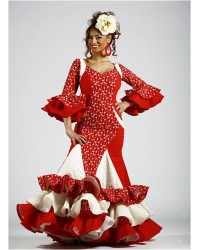 Flamenco Dress Zafiro <b>Colour - Picture, Size - 34</b>