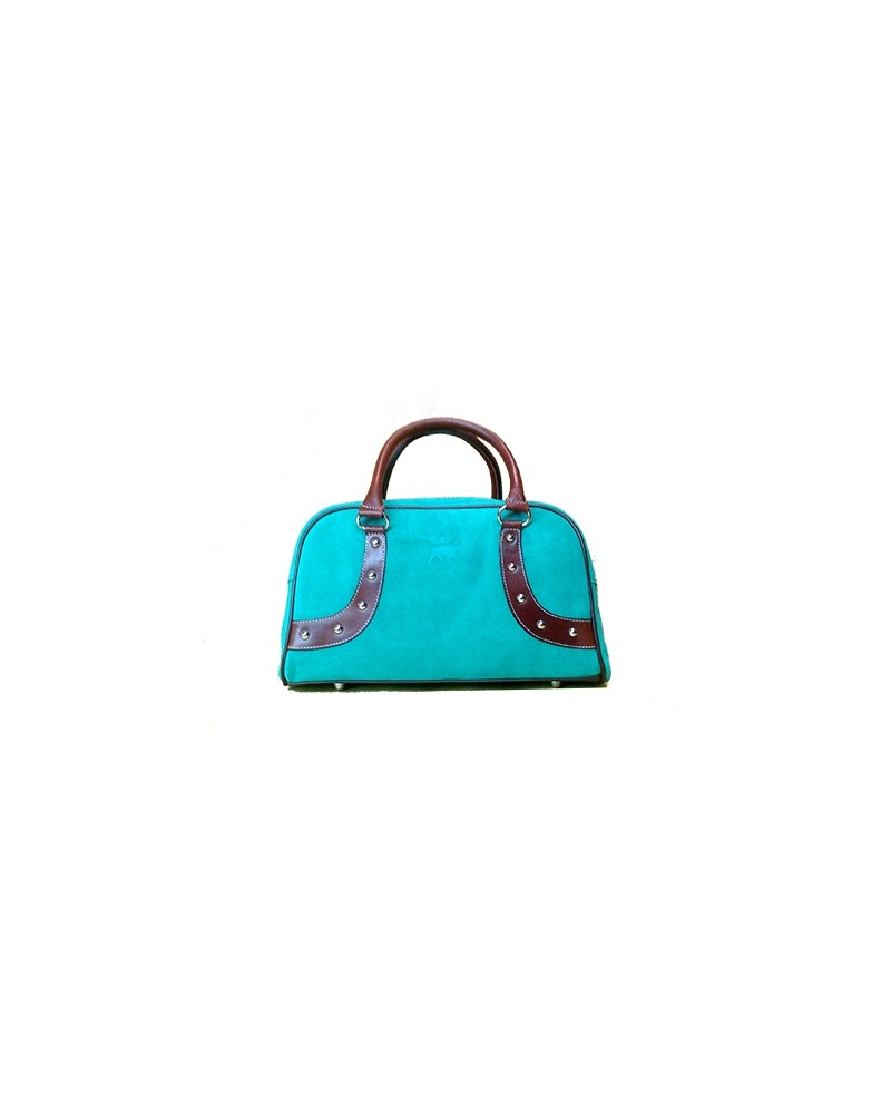Turquoise Satchel Bag