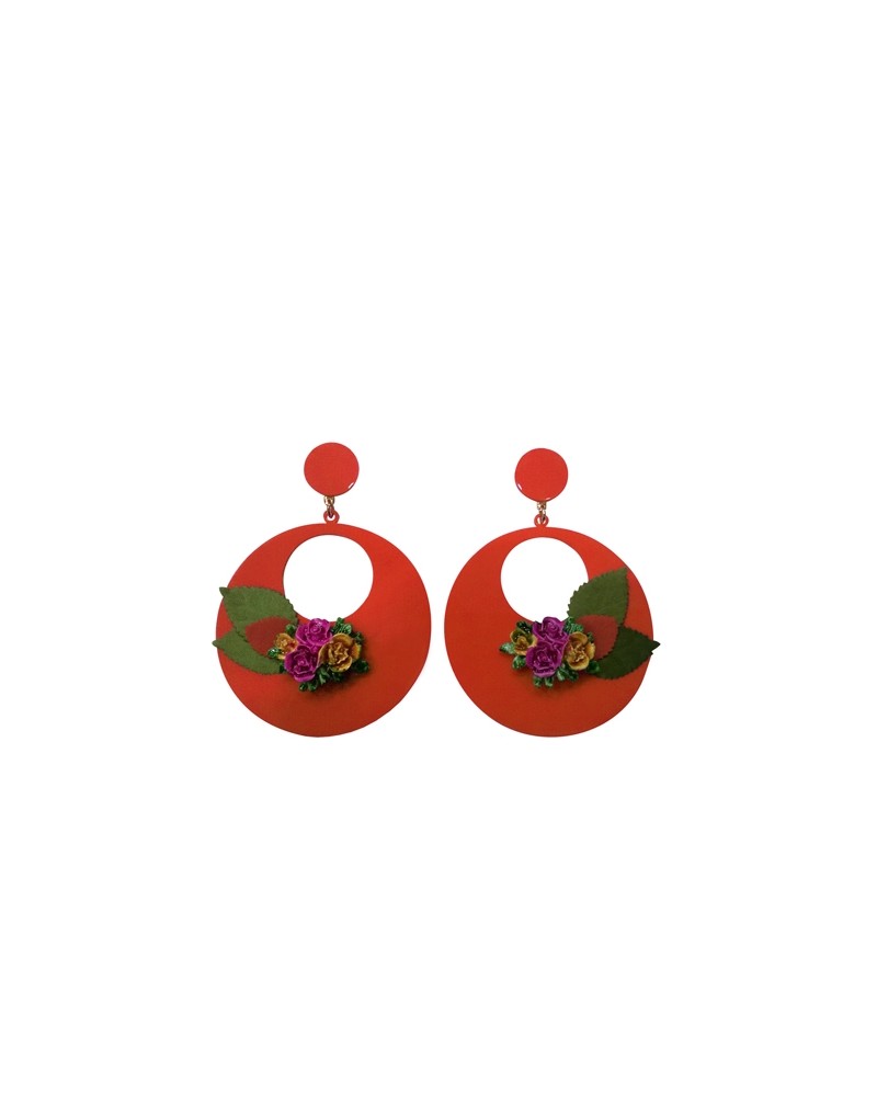 Flowers Flamenco Earrings