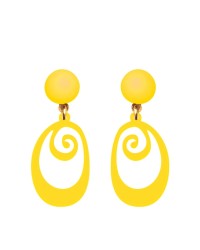 Girls Flamenco Earrings <b>Colour - Mauve, Size - XS</b>