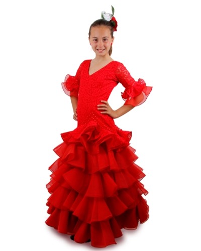 Girls Flamenco Dress, Manzanilla