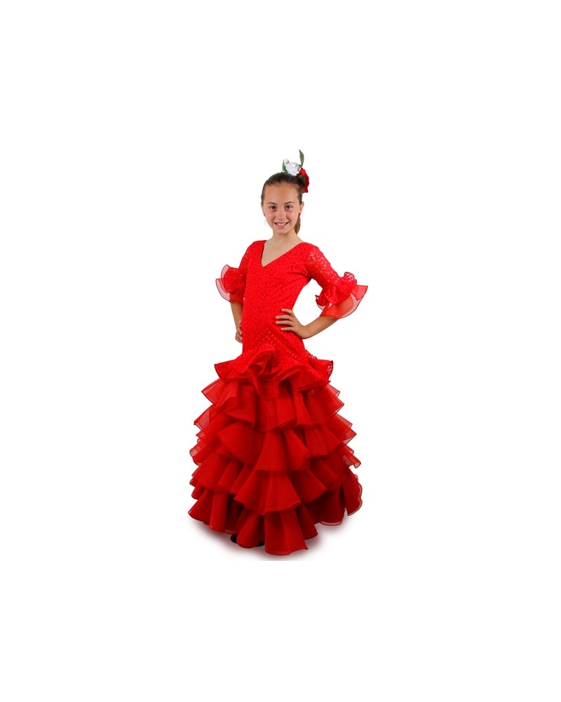 Girls Flamenco Dress, Manzanilla