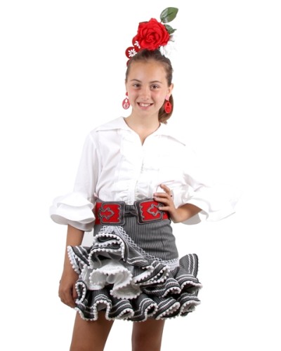 Girls Flamenco Skirt, Zingara