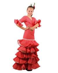 Girls Spanish Dress, Estrella <b>Colour - Picture, Size - 9</b>
