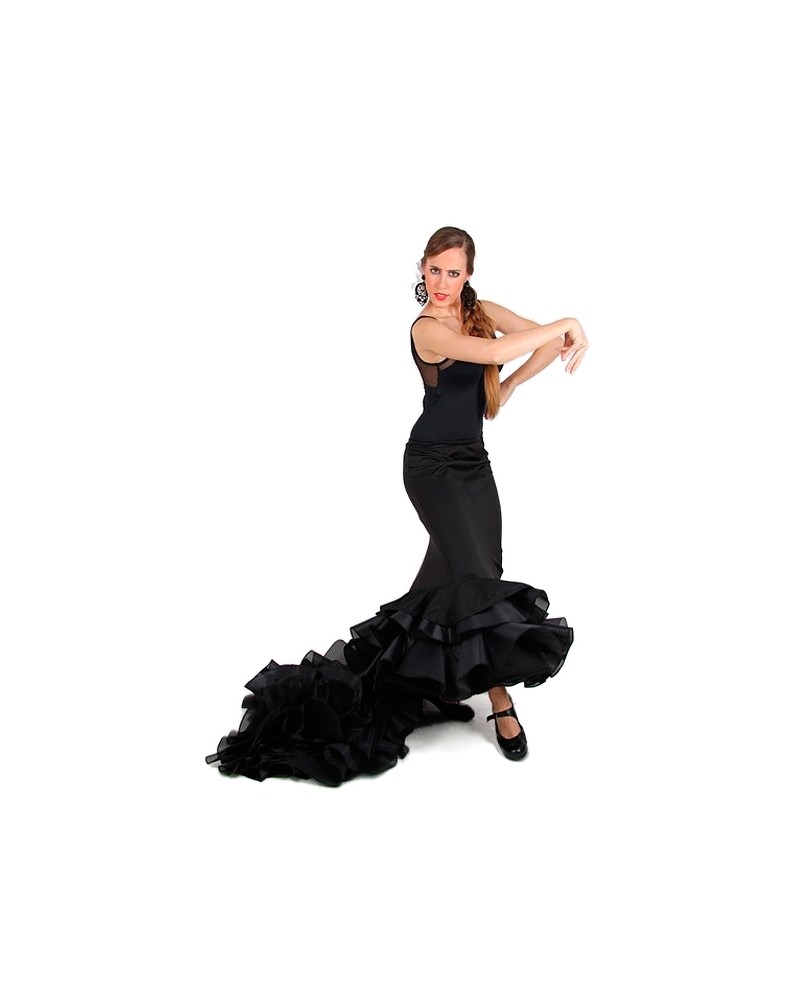Long-Tailed Flamenco Skirt, Normal Waist
