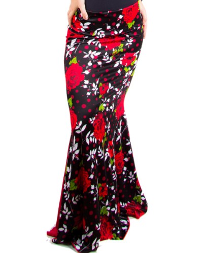Flamenco Skirt High Waist