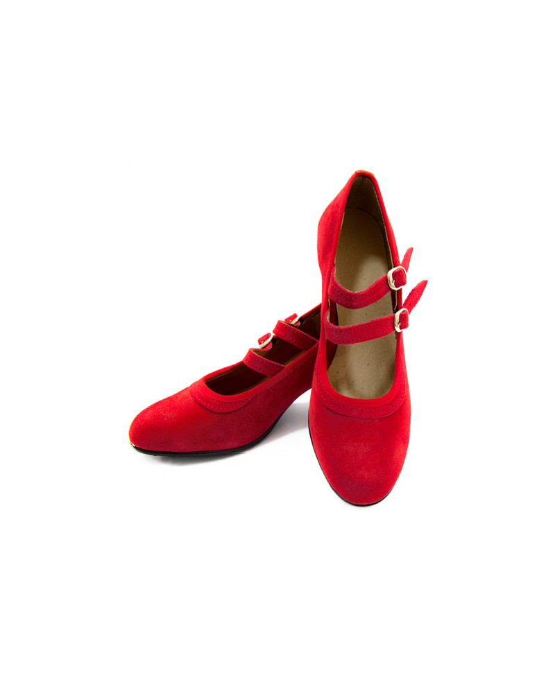 Suede Flamenco Shoes
