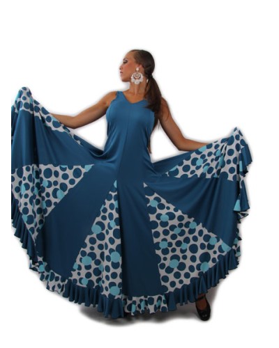 Flamenco Dress Bailaora With Godets