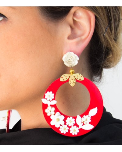 Flamenco earrings