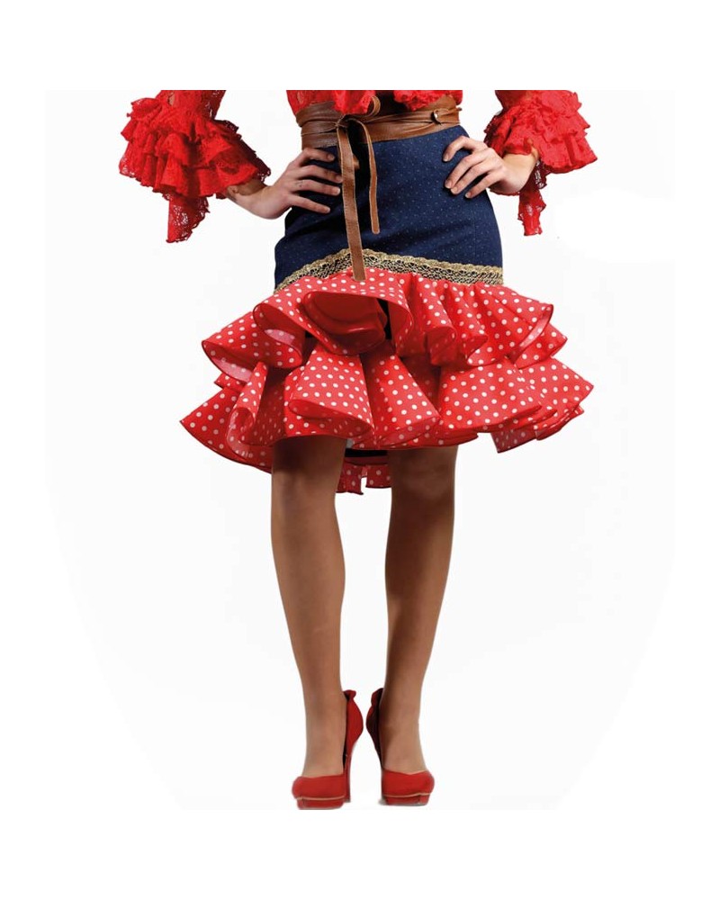 Flamenco short skirt