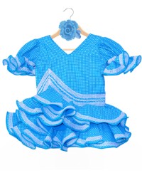 Girls Flamenco Wear, Size1 <b>Colour - Picture, Size - 1</b>