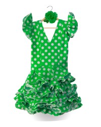 Spanish Dress for Girls, Size 10 <b>Colour - Picture, Size - 10</b>