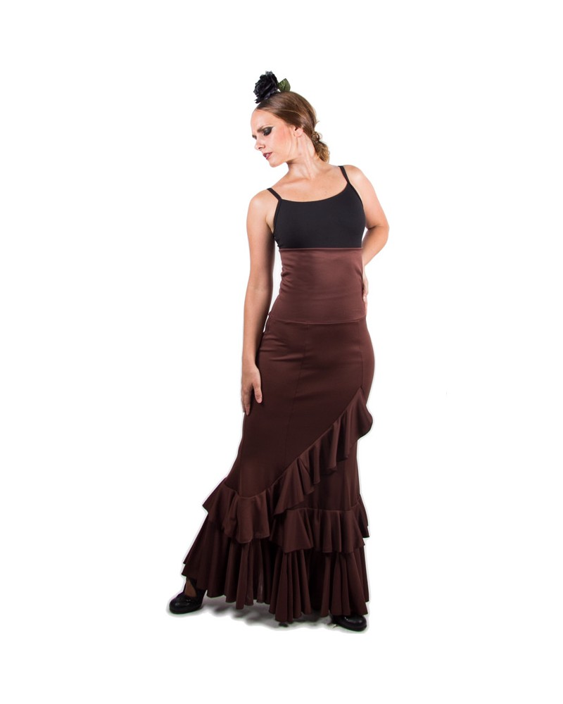elegant flamenco skirt