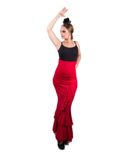 red flamenco skirt