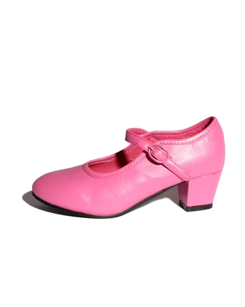 Pink flamenco shoes