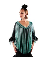 Flamenco Choker <b>Colour - Lightseagreen, Size - L</b>
