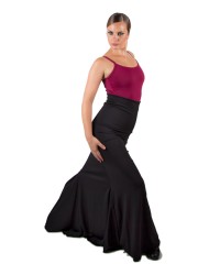 Flamenco Skirt High Waist, Model Sacromonte <b>Colour - Black , Size - XS</b>