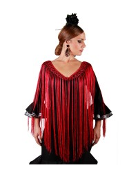 Flamenco Choker <b>Colour - Red, Size - L</b>