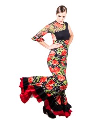 Flamenco Skirt High Waist <b>Colour - Unique, Size - 38</b>