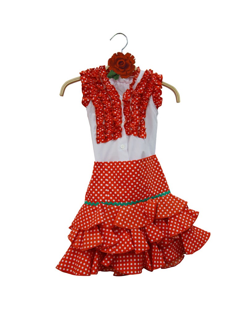 Flamenco costume for Girls Size 4