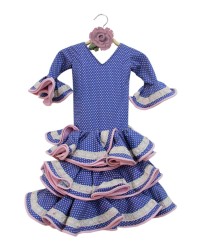 Flamenco Dress For Girls, Size 0 <b>Colour - Picture, Size - 0</b>
