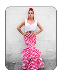 Flamenco Skirt and Flamenco Blouses